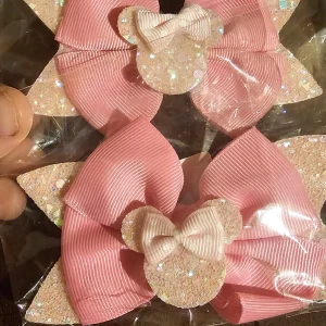 Musse hårspånne - Fina nya hårspånnen 