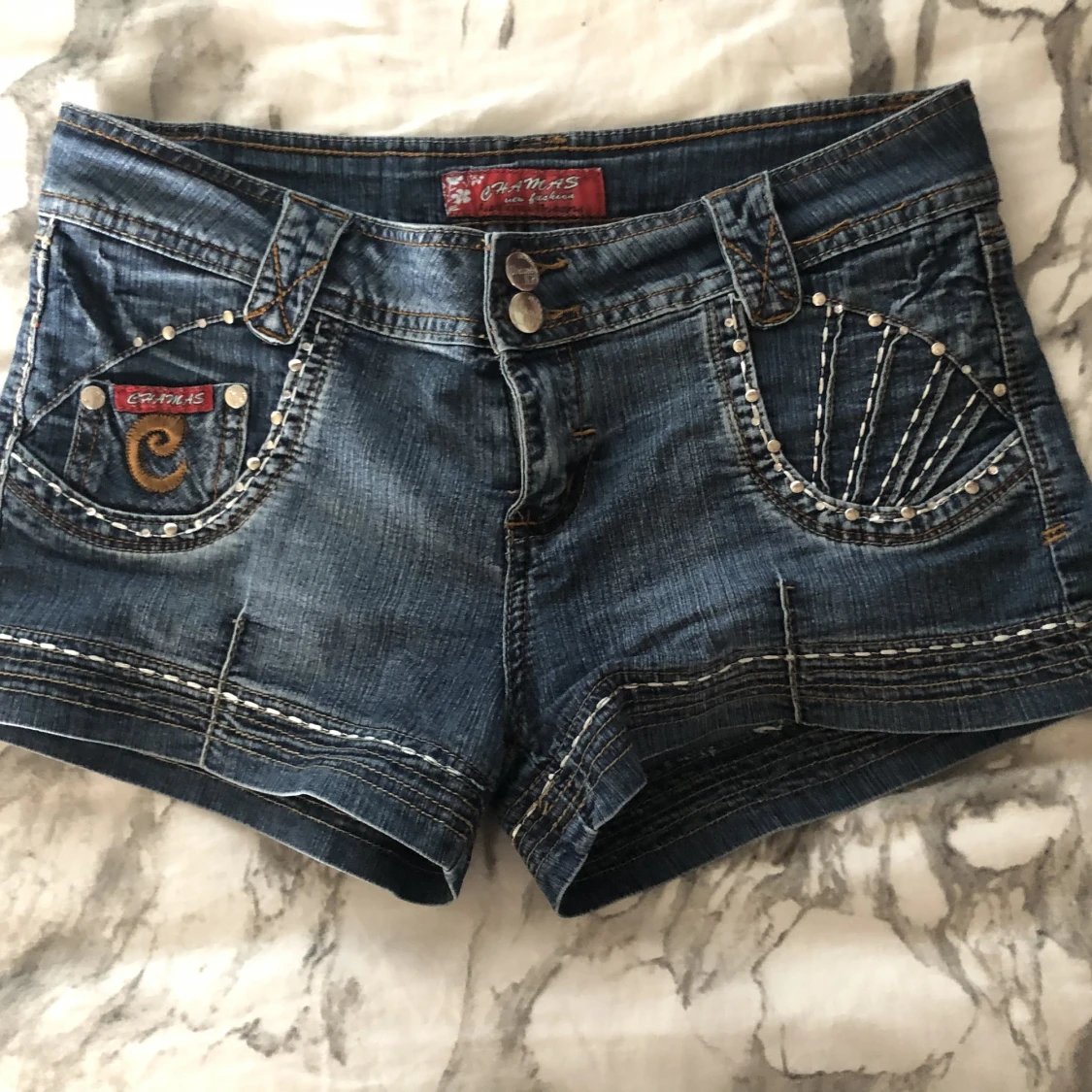 Supersnygga jeansshorts - 90