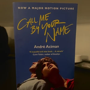 Call me by your name  - Boken är i engelsk text, knappast använd så den är i bra skick 