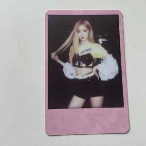 Rosé photocard  - Frakt 13kr 