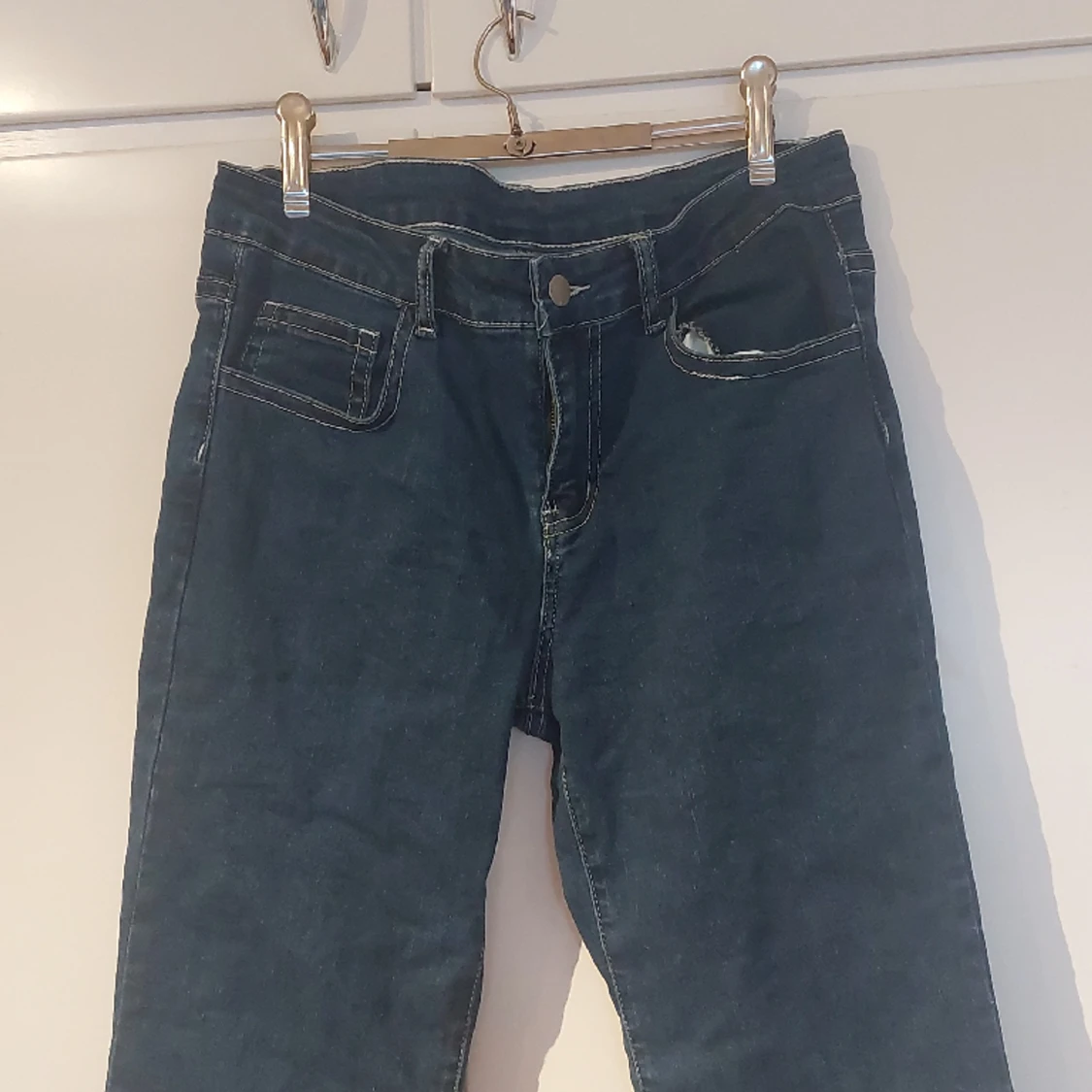 Blåa jeans från shein