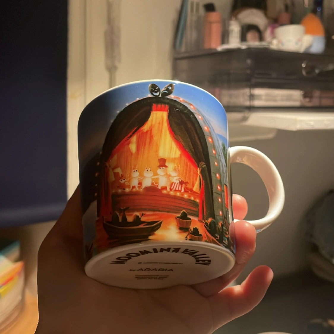 RESERVERAD!!!!!Mumin mugg - Arabia Moomin Valley