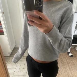 Grå sweatshirt  - Grå tröja från hm. Inget nopprig