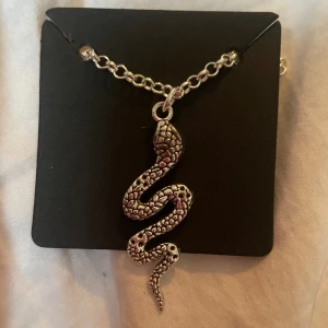 Orm halsband - Silver, rostfritt, kirurgiskt stål, nickelfri.