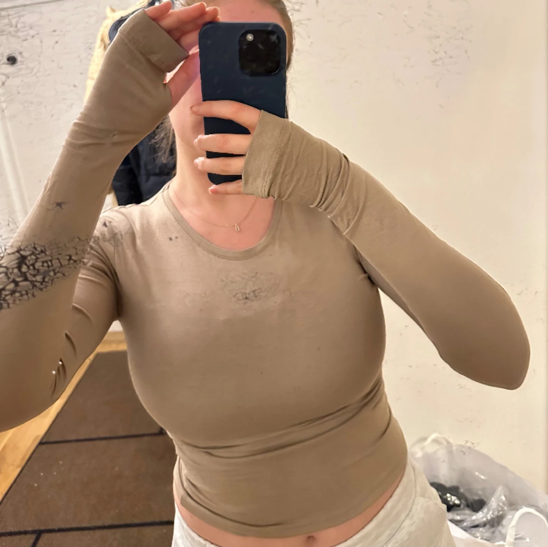 Långärmad topp - 91