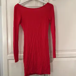Jättefin röd klänning i storlek Xs. Nyskick!