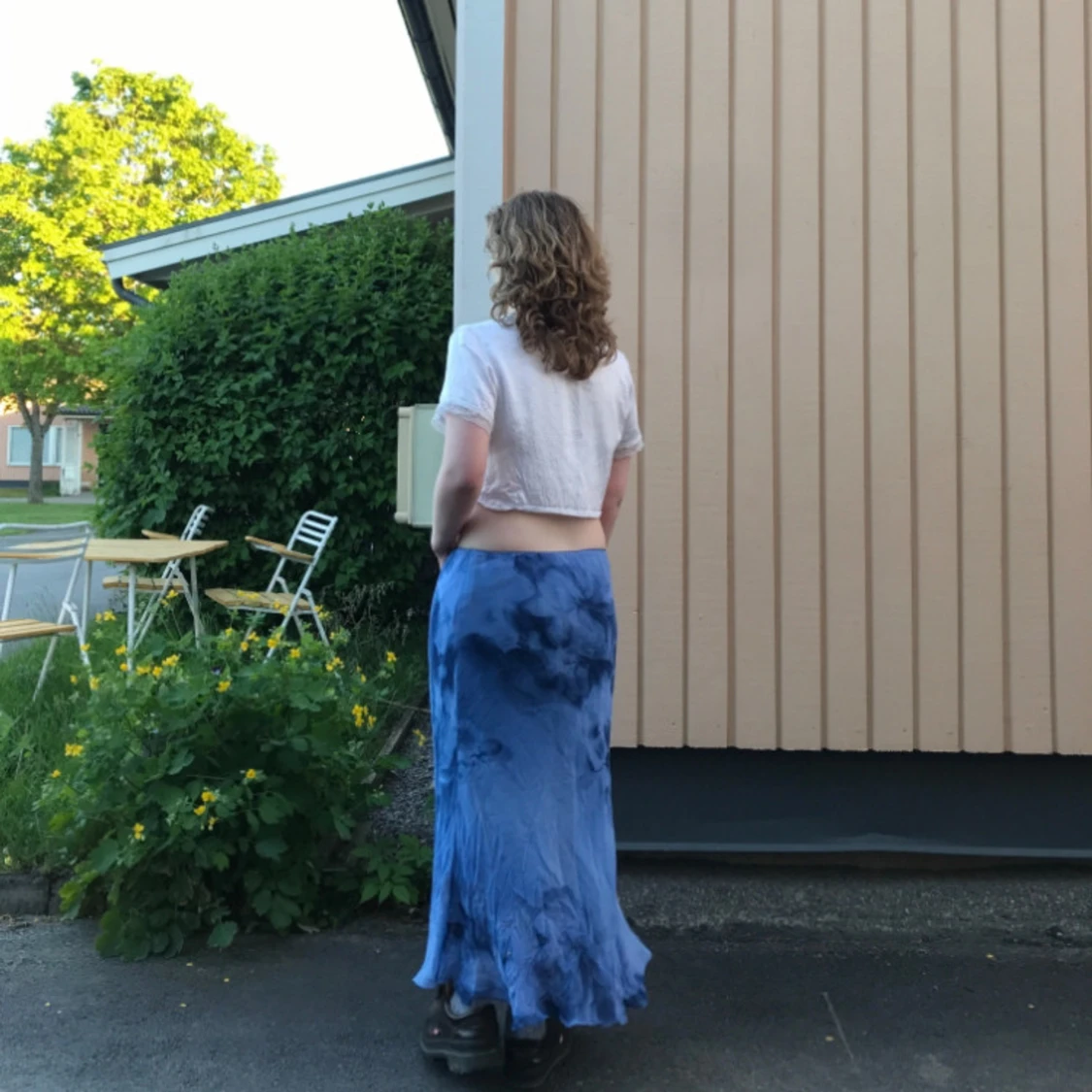 Blue maxiskirt  - 90