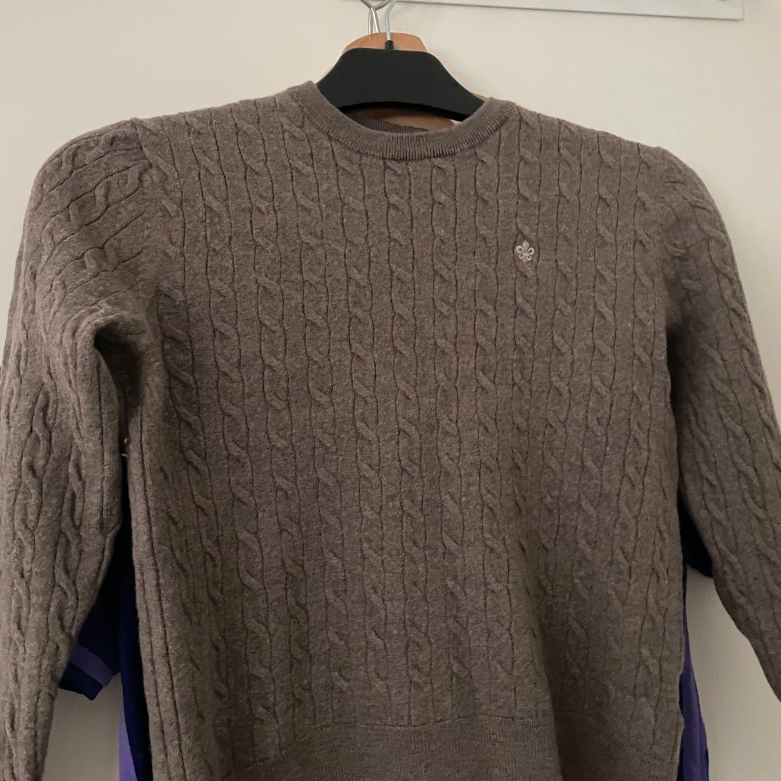 Grå stickad tröja från Morris - 93