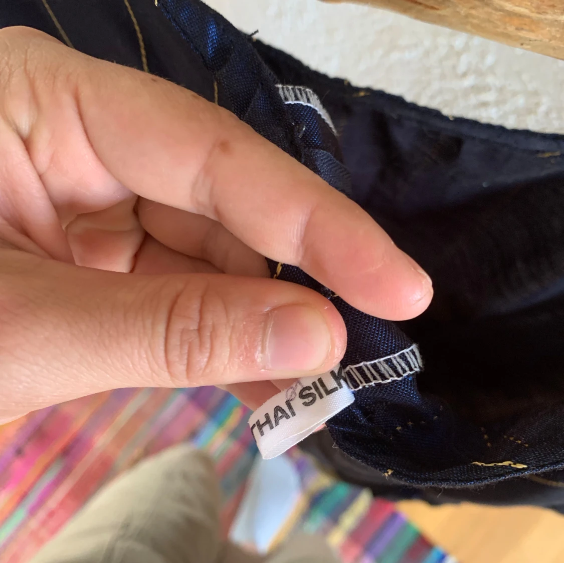 100% siden klänning - 93