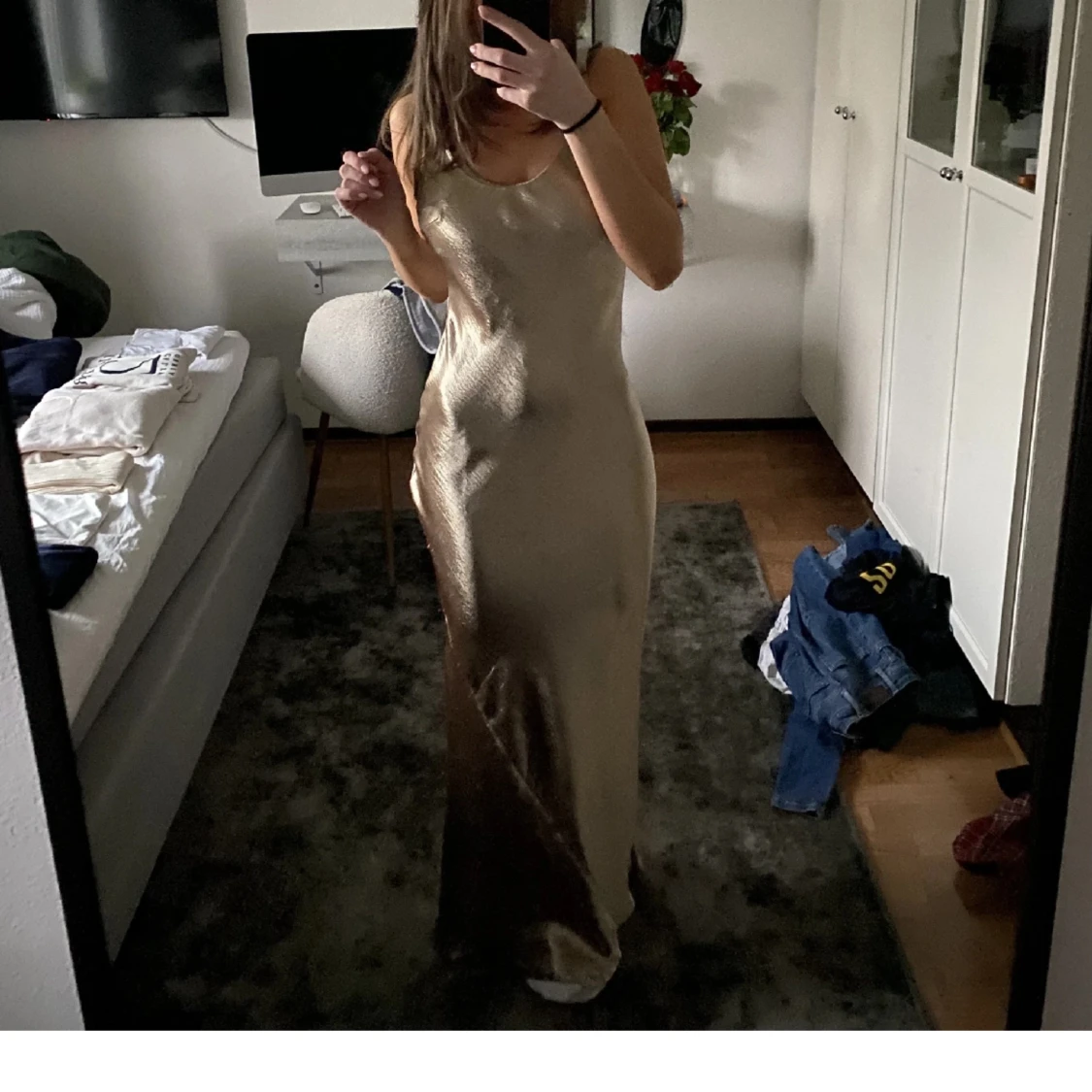 Guldig balklänning! - 91