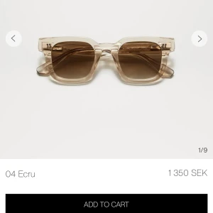 Chimi  - Säljer mina Chimis modell 04 färg ecru, nästintill oanvända. Inga difekter, låda och dustbag tillkommer🤗