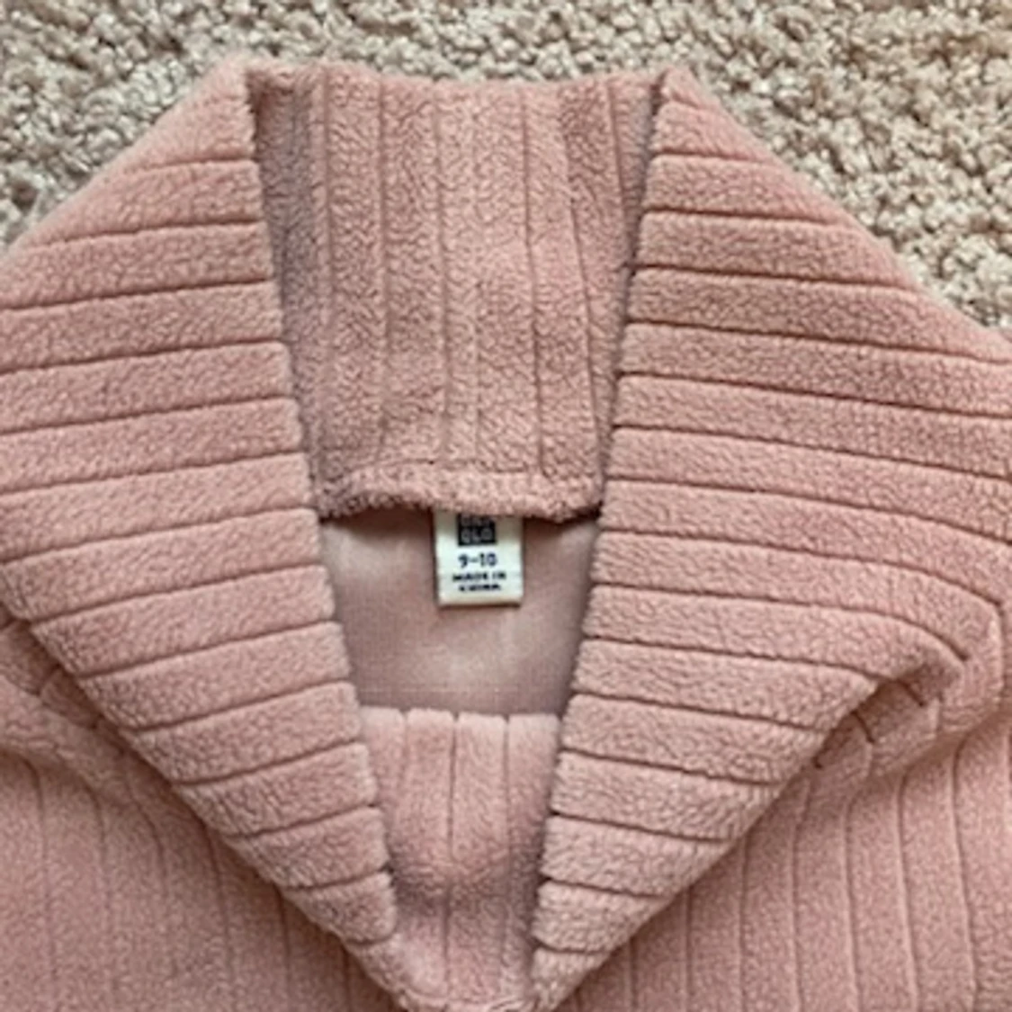 Rosa långärmad tröja  - 91