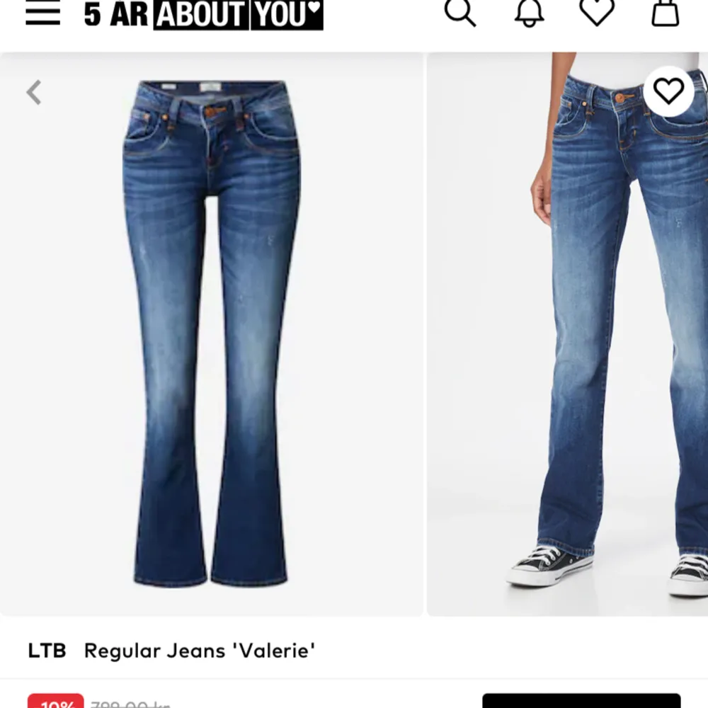 Kollar intresse på dessa jeans, kommer inte sälja för över 600 . Jeans & Byxor.