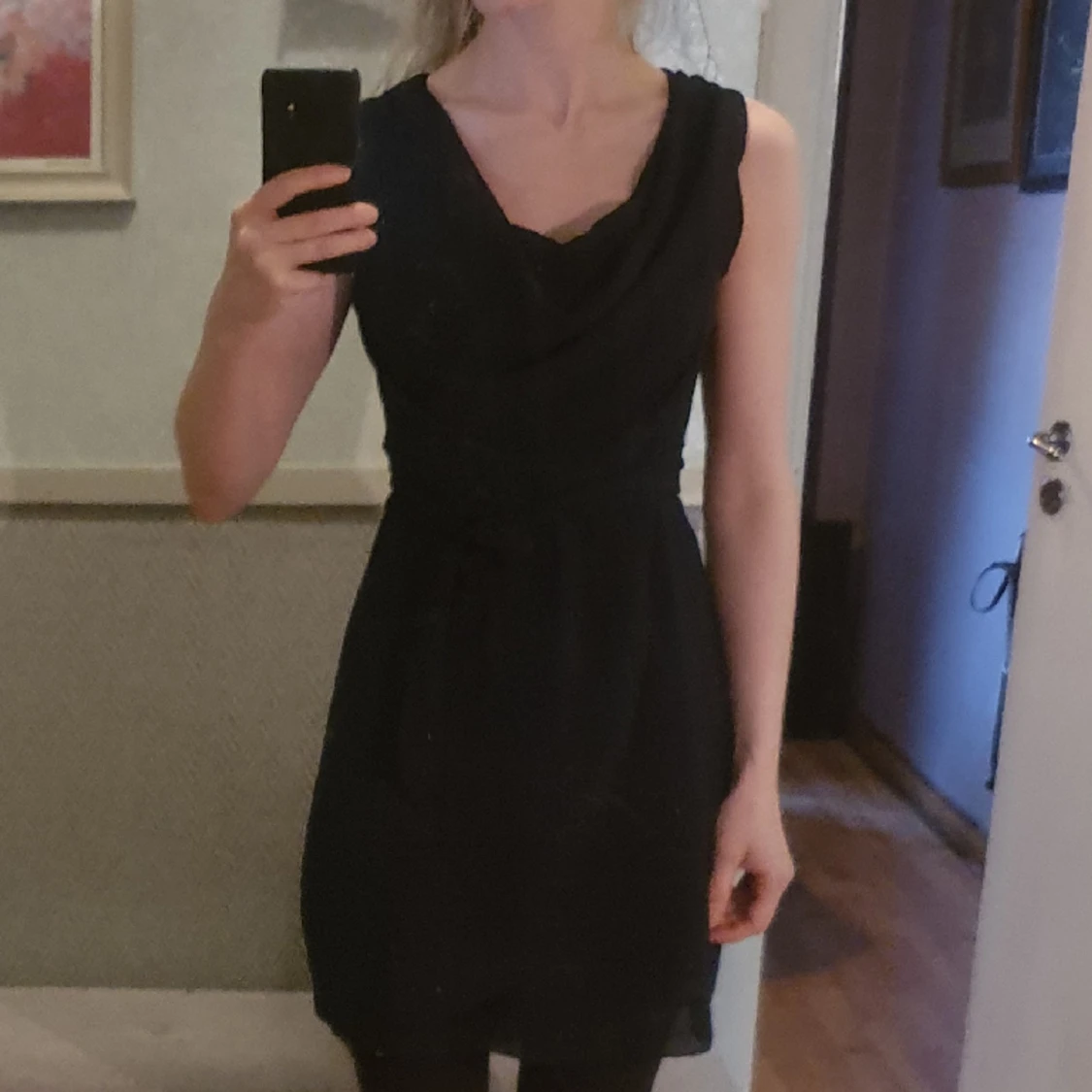 Draperad klänning - 90