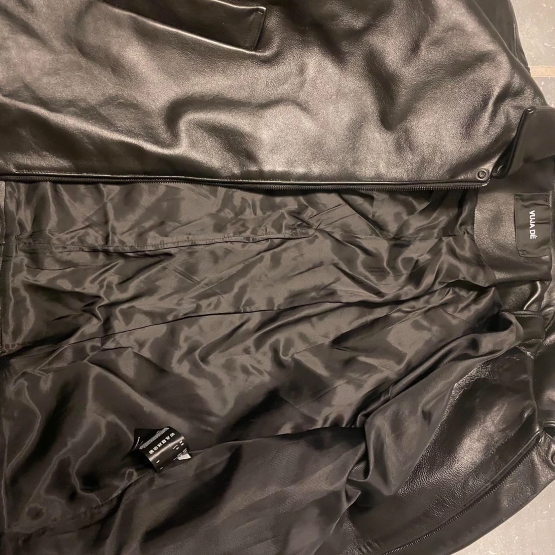 VUJA DE CROPPED LEATHER JACKET - 91