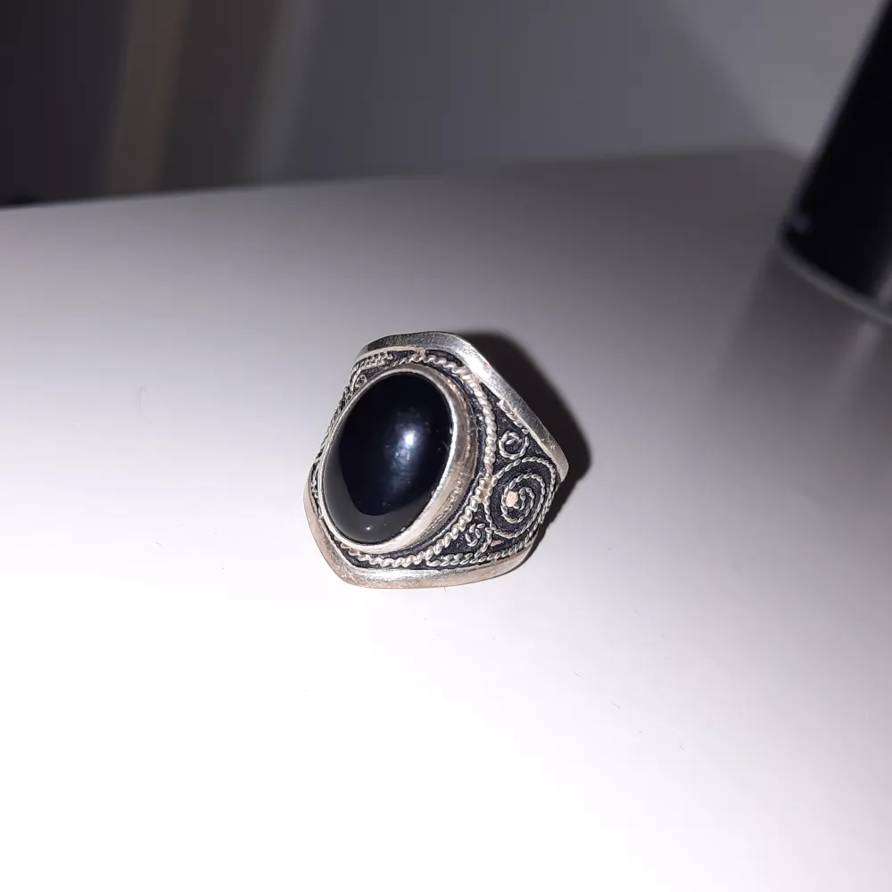 Äkta silver ring från Marocko. Accessoarer.