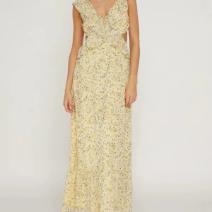 Vimone dress - Den populära klänningen från vila i gul, storlek 34