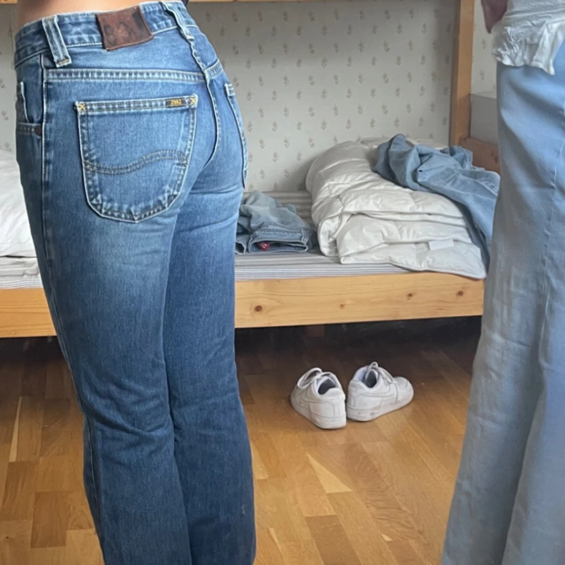 Vintage lågmidjade jeans 