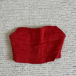 Röd korsett topp - Röd korsett topp