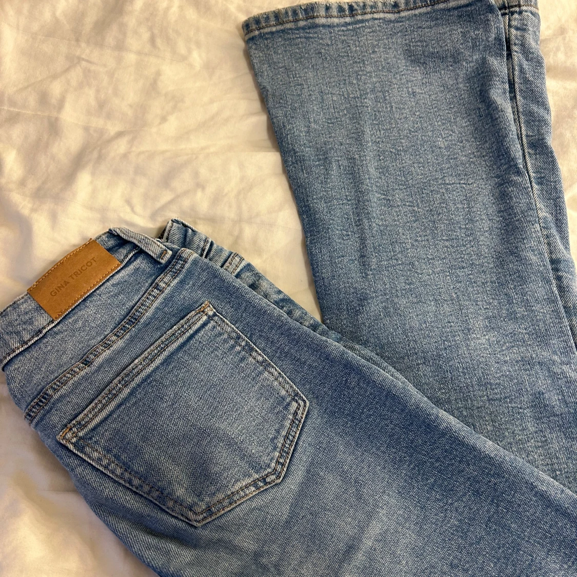 Lågmidjade Jeans (Gina tricot) - 92