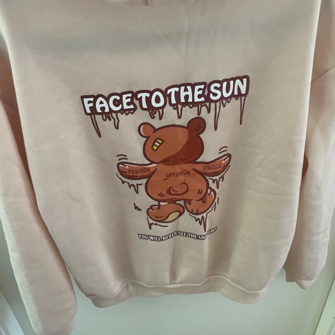 Beige hoodie från Shein - 90