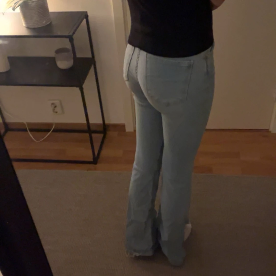 mid rise jeans  - 91