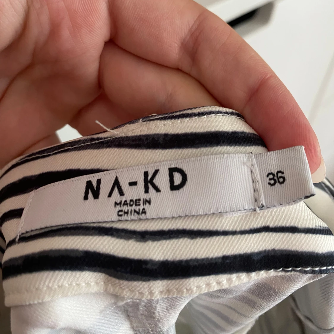 Zebramönstrade byxor - 91