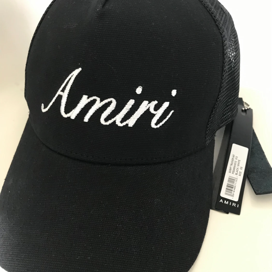AMIRI Script Trucker Hat - 90