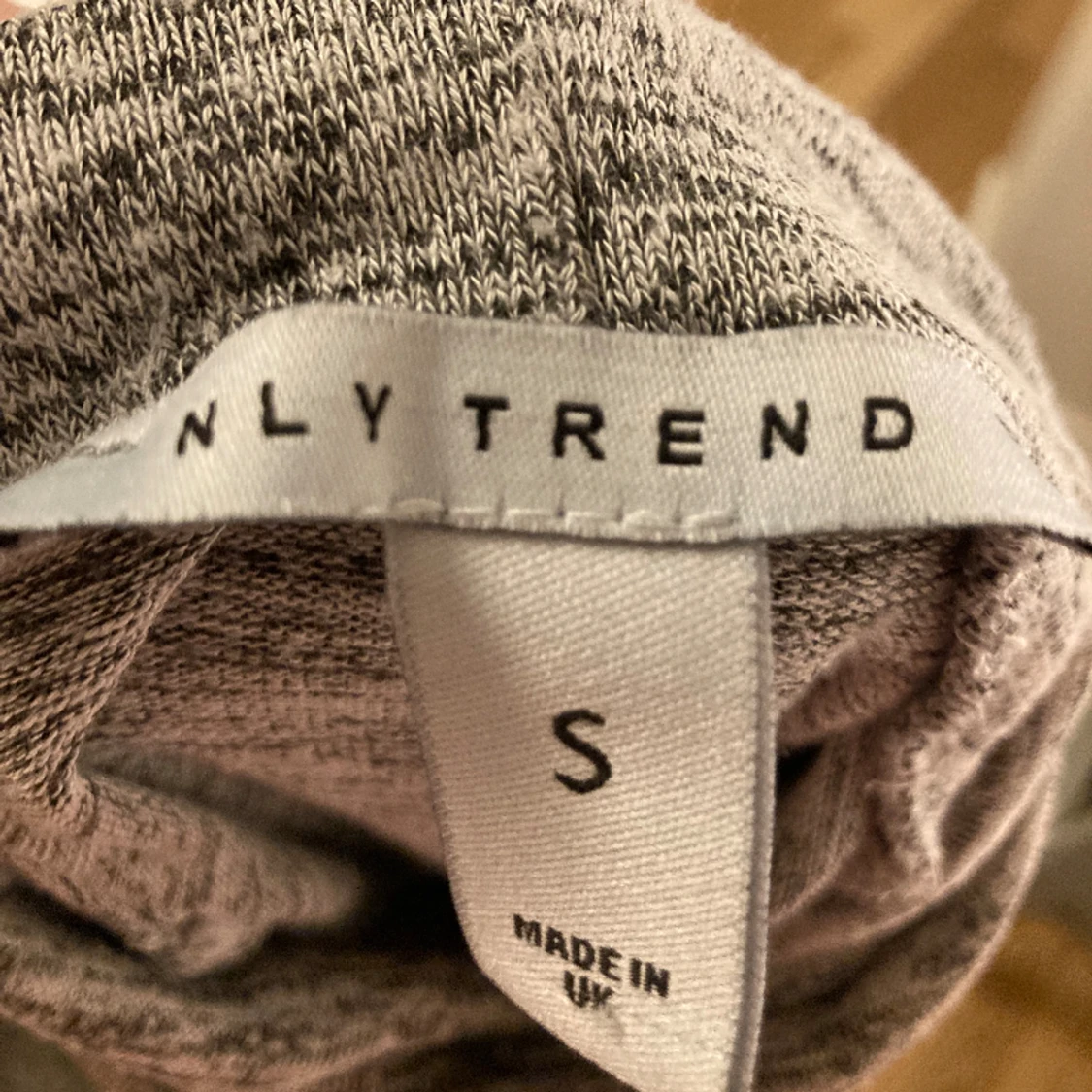 Grå Poloklänning  - 90