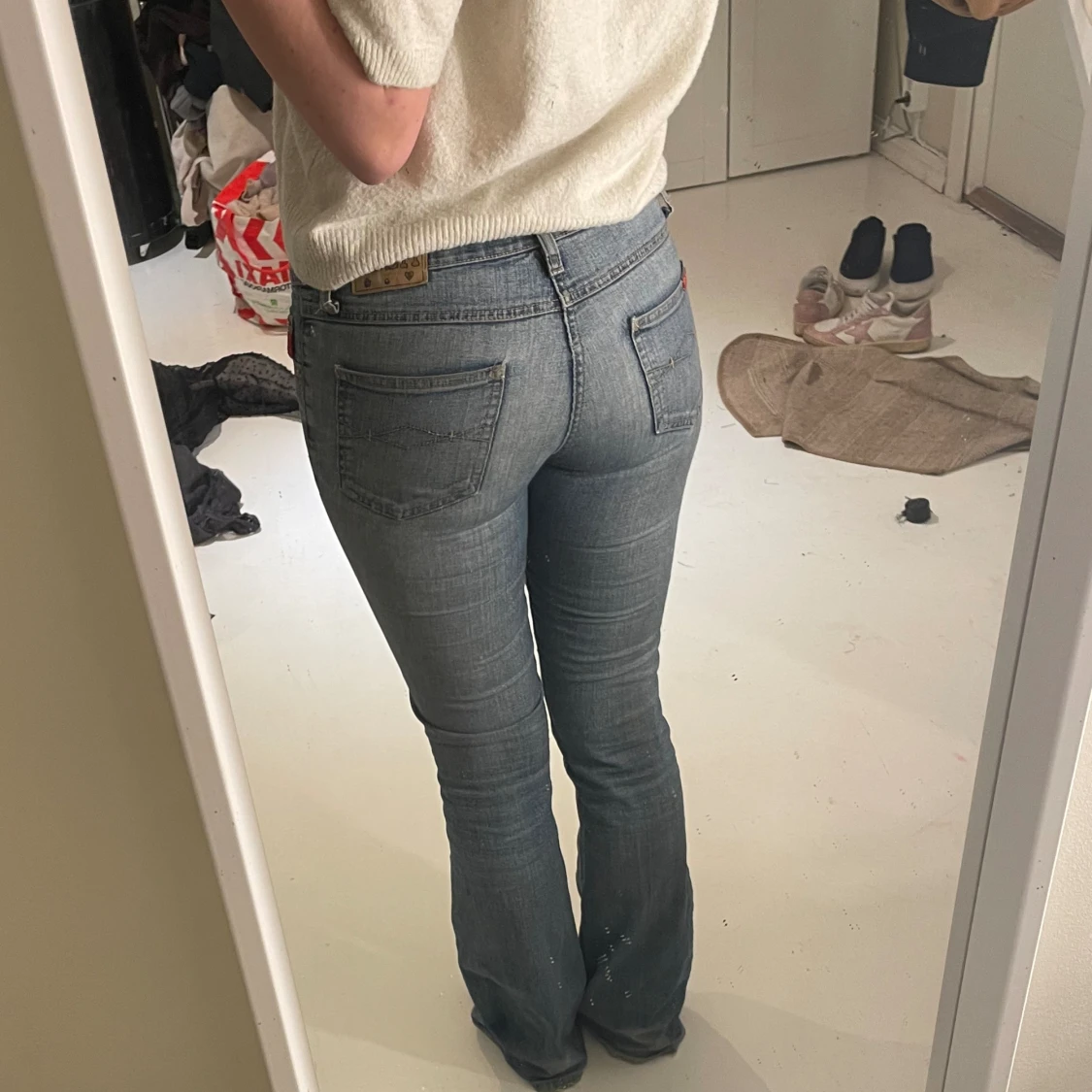 Lågmidjade jeans  - 91