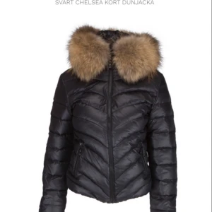  - Fin jacka i storlek 40. Jackan har ett litet hål i en av fickorna men går att sy lätt. Passar både en 38 och stor 36. Päls följer inte med.