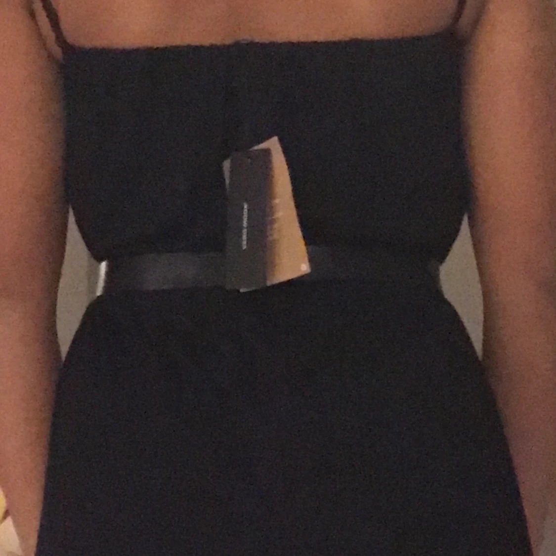 Basic svart långklänning i storlek XS/S - 91