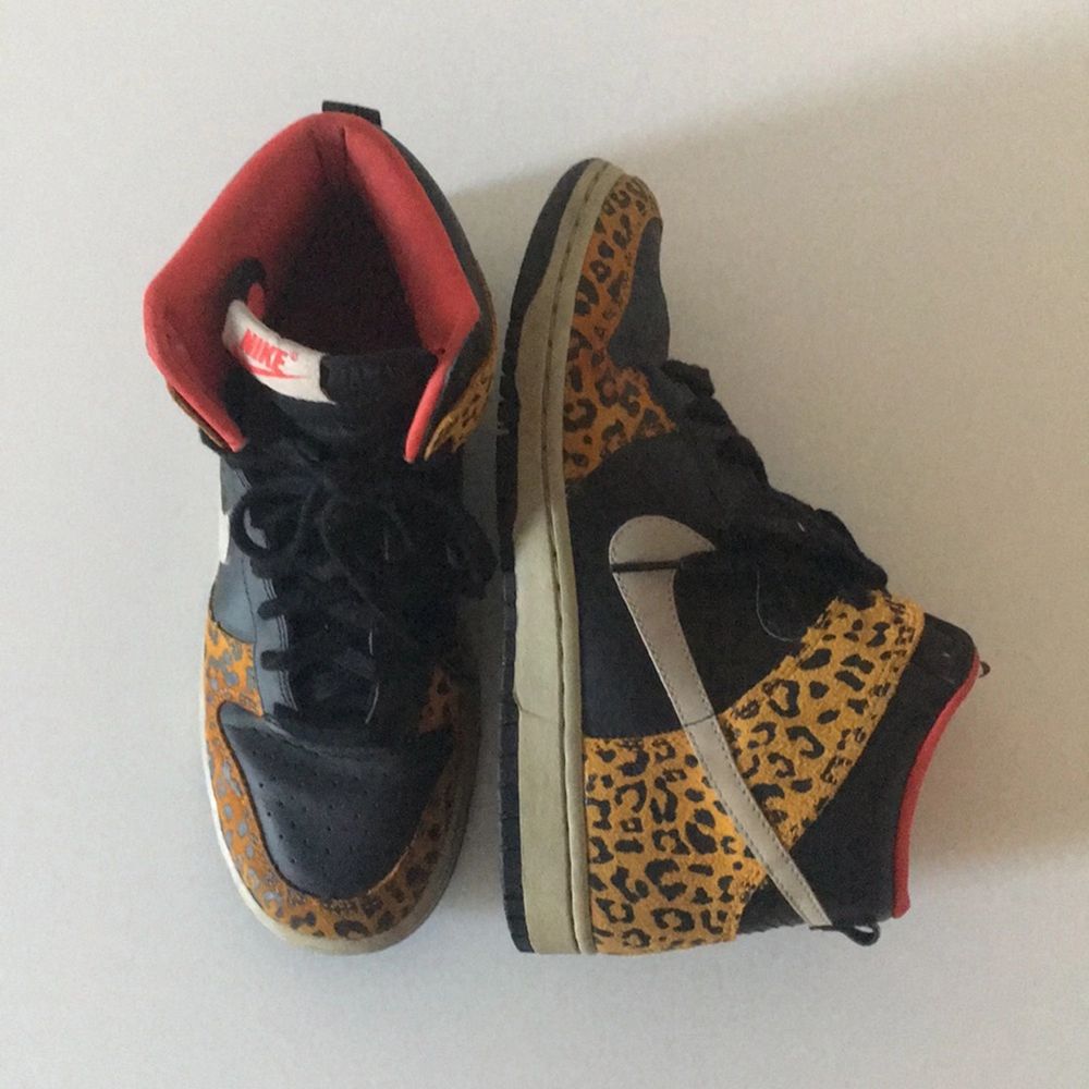 Nike skor i leopard, strl 38. Frakt | Plick Second Hand