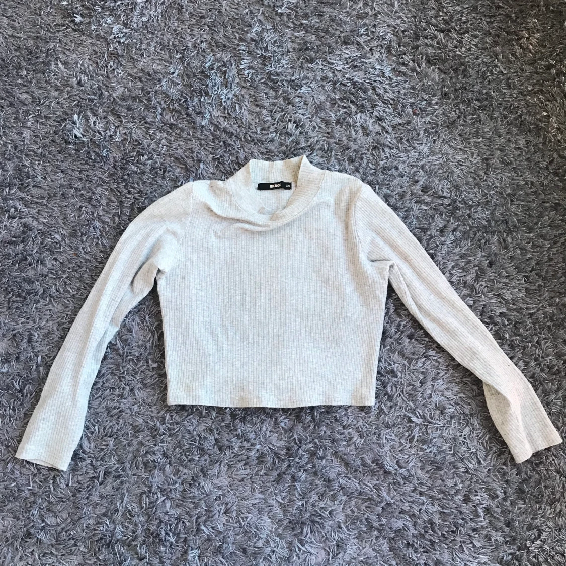 Grå polotröja - 90