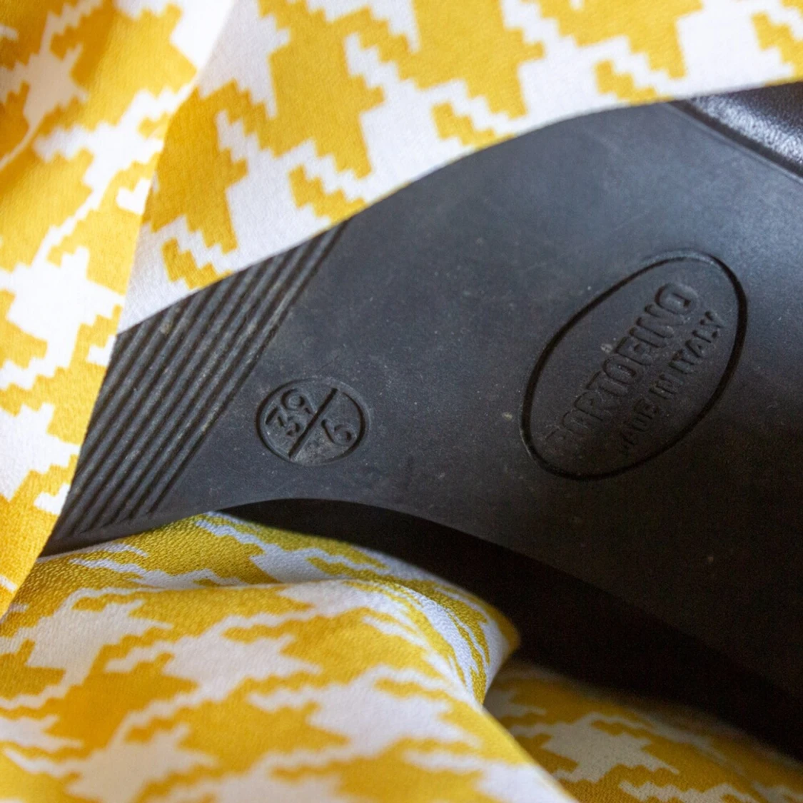 Retro ankelboots med squaretoe & klack - 91