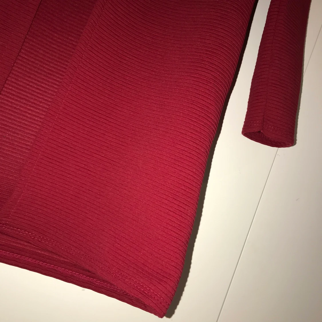 Röd cardigan strl xs - 90