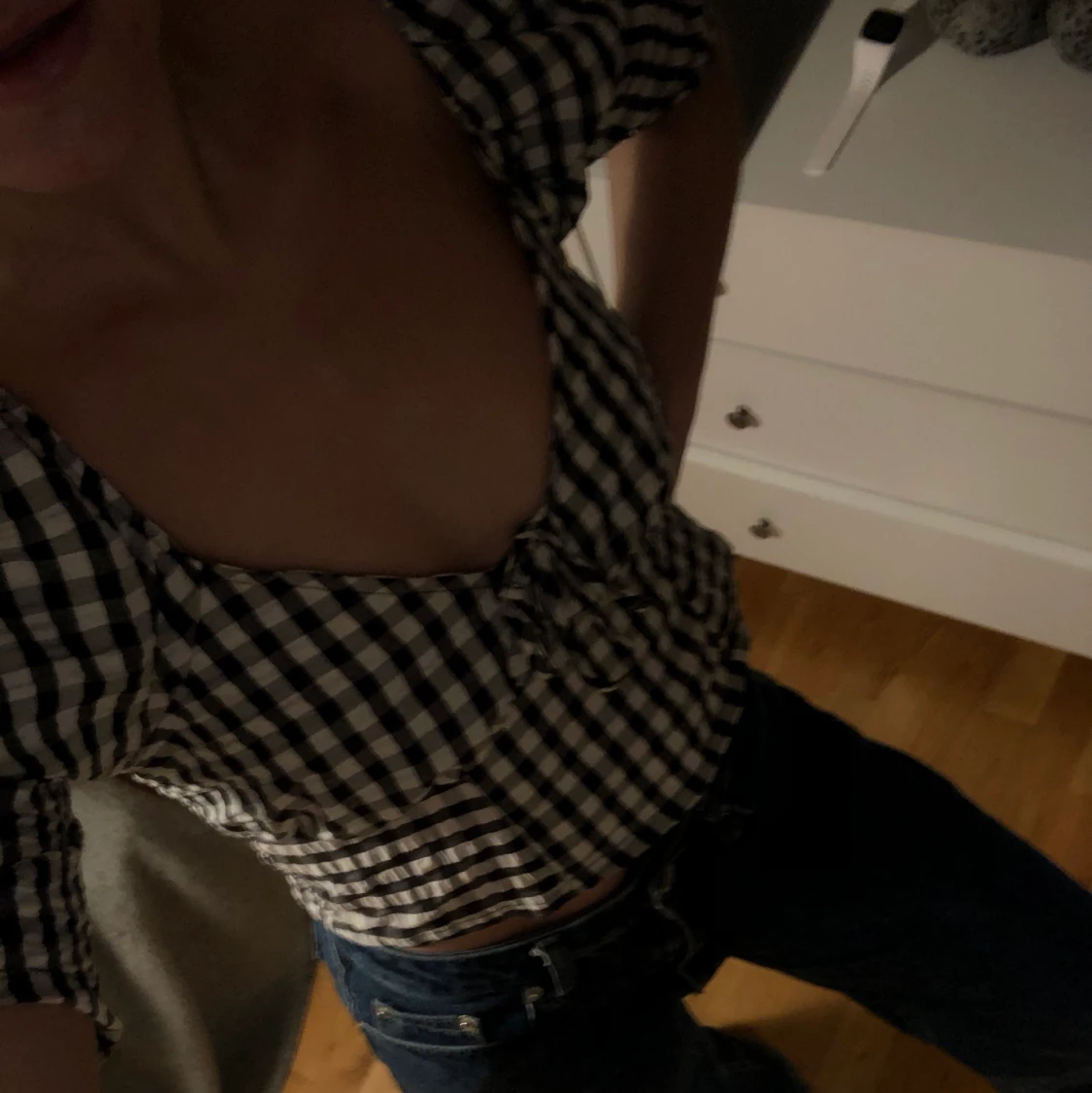 Rutig topp från Miss Guided - 90