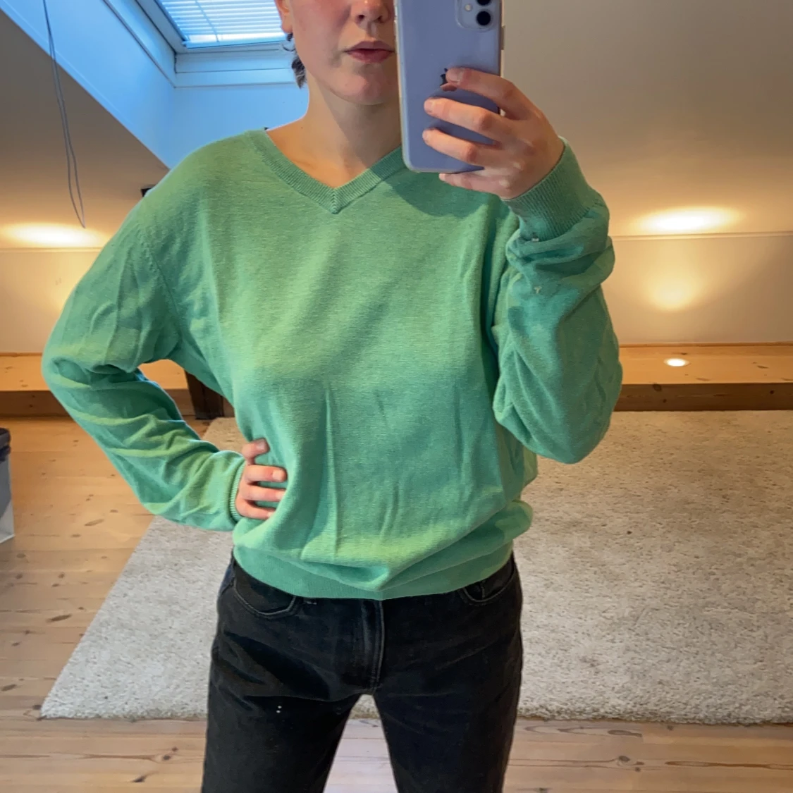 Grön tröja - 90