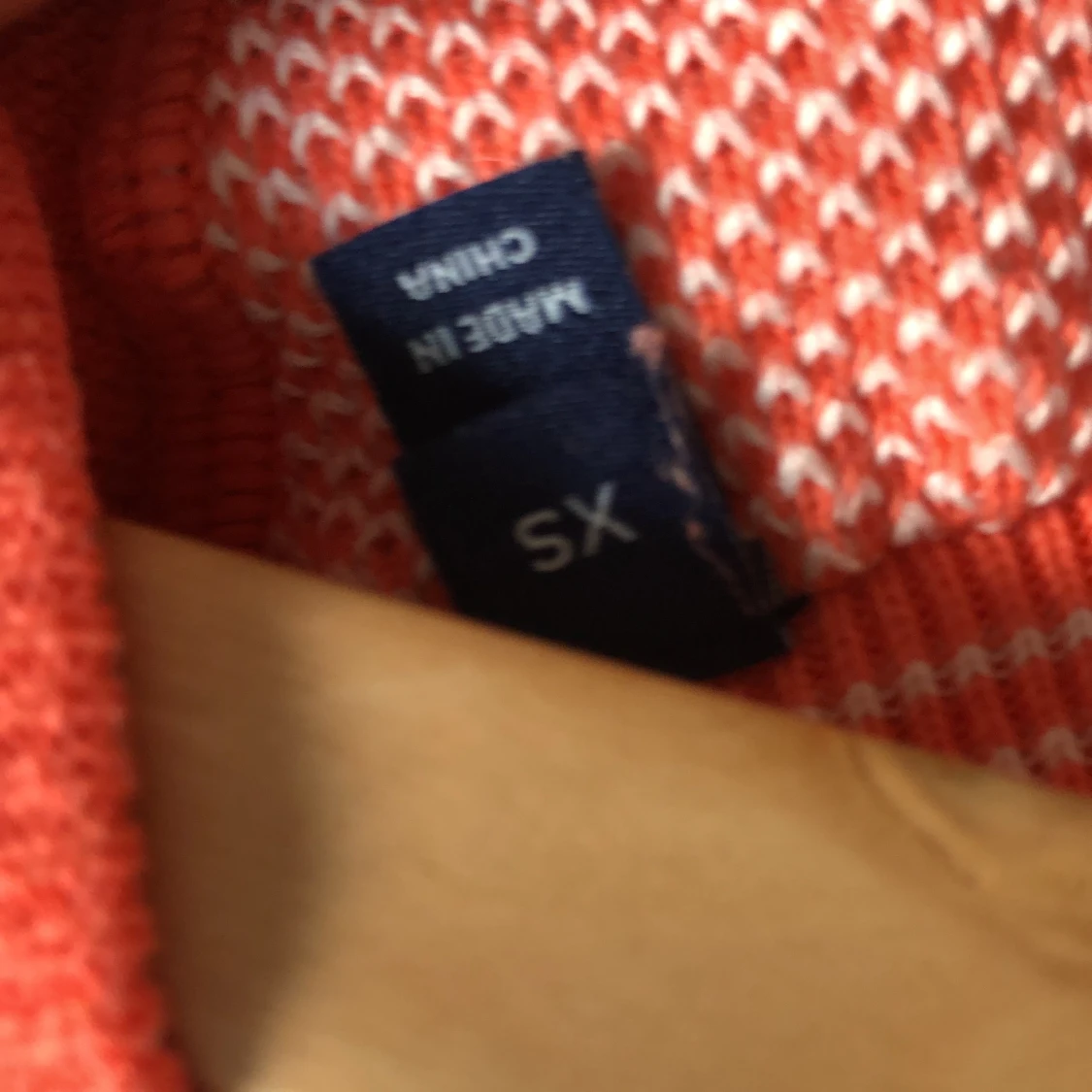 Organge GANT tröja. (Xs) - 90