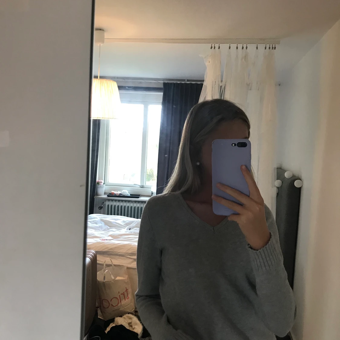 V-ringad tröja - 90