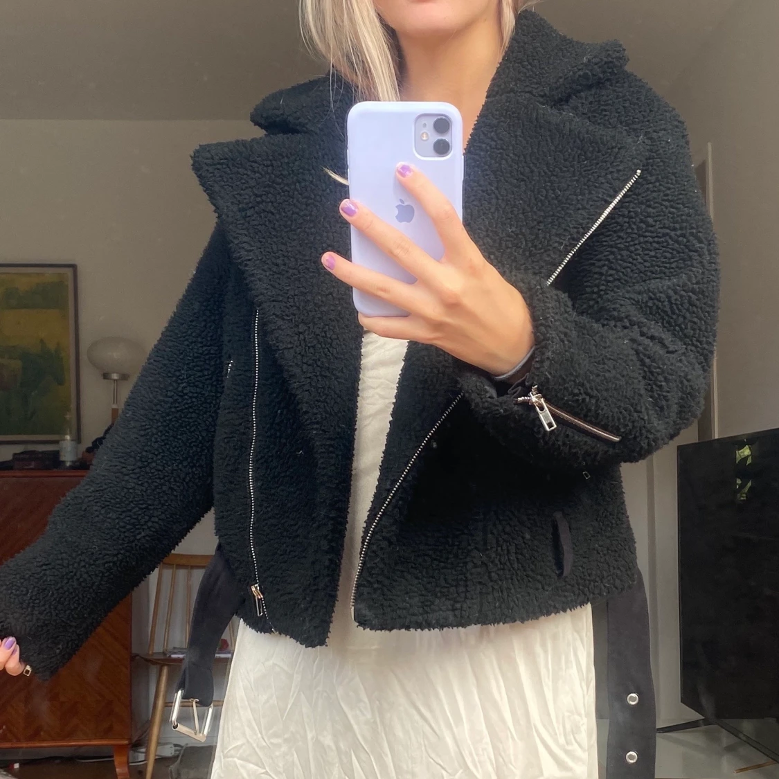 Fluffig jacka