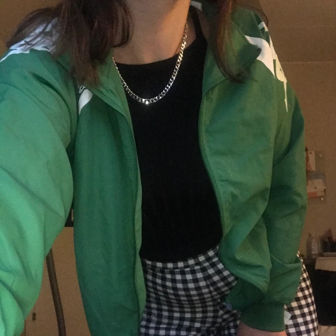 grön KAPPA vindjacka - 90