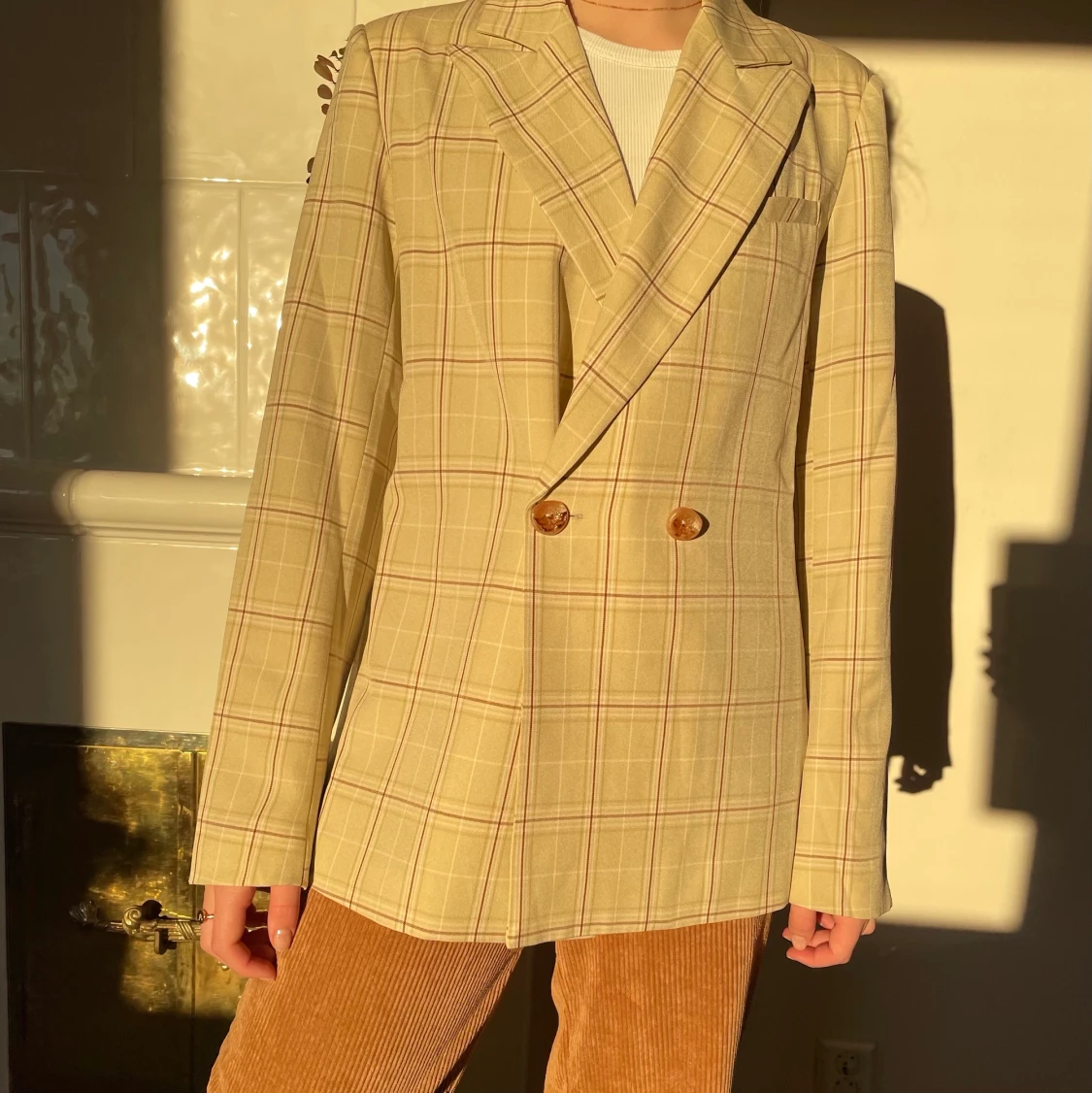 Rutig Blazer - St. 38  - 90