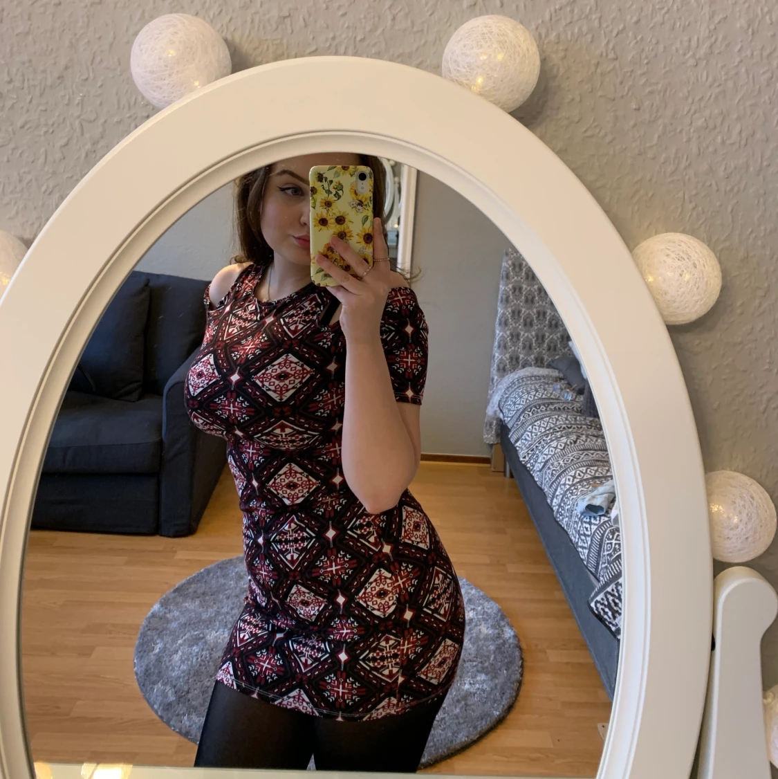 Stretchig snygg klänning! Stl 36