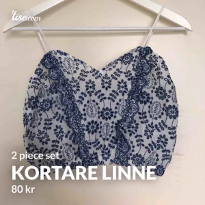  - Jag har en kortare över kropp så vi sydde trådarna lite kortare så om man vill ha dom längre/kortare så går det  Har satt ett högre pris på detta linne då jag köpte den för ett dyrare pis :)