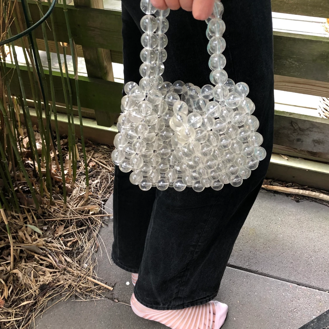 Trendig pärlväska - 90