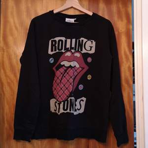 Svart Rolling Stones tröja 