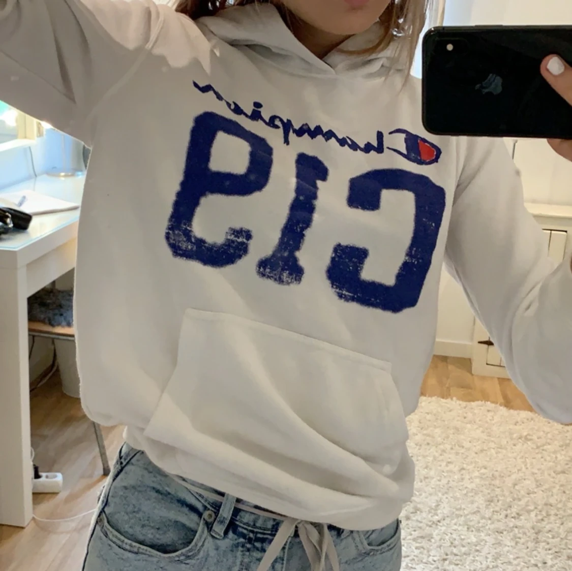 hoodie från champion 