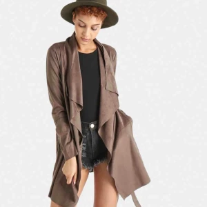  - VAD: ”Melaine faux suede jacket” från Only SKICK: Oanvänd