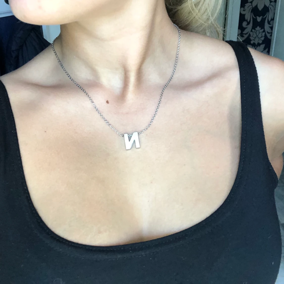 ”N” halsband - 90